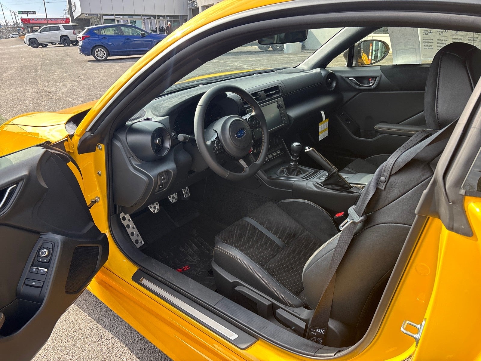 2026 Subaru BRZ Series. Yellow