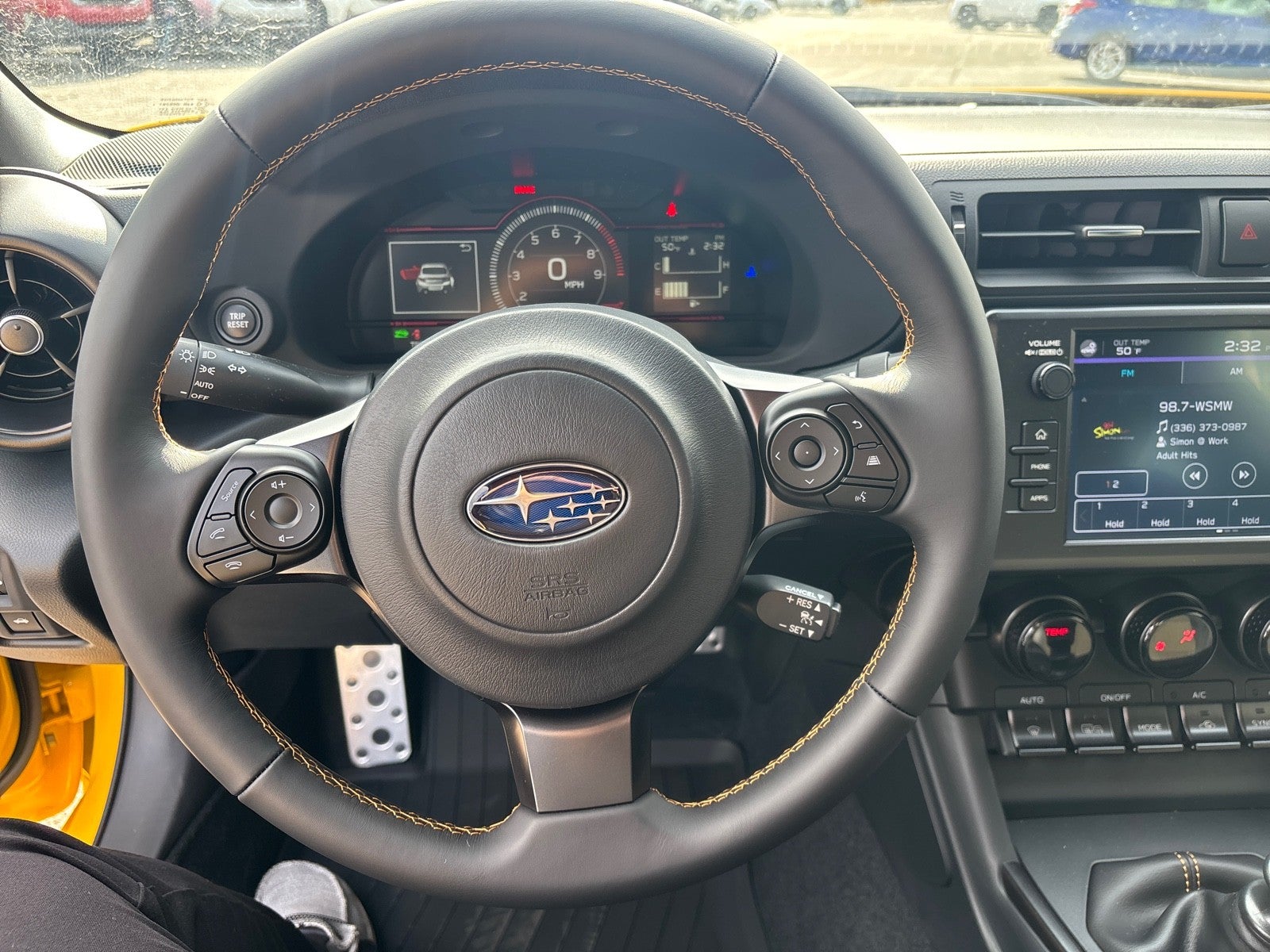 2026 Subaru BRZ Series. Yellow