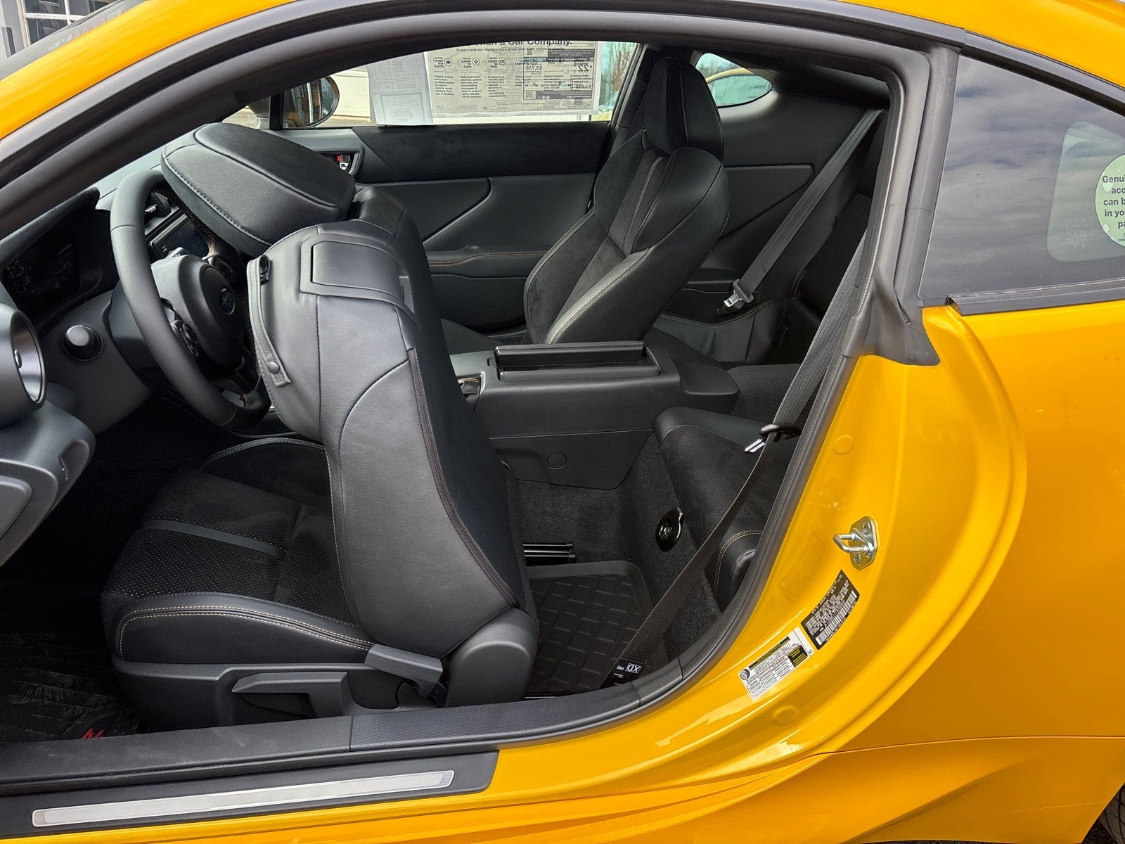 2026 Subaru BRZ Series. Yellow