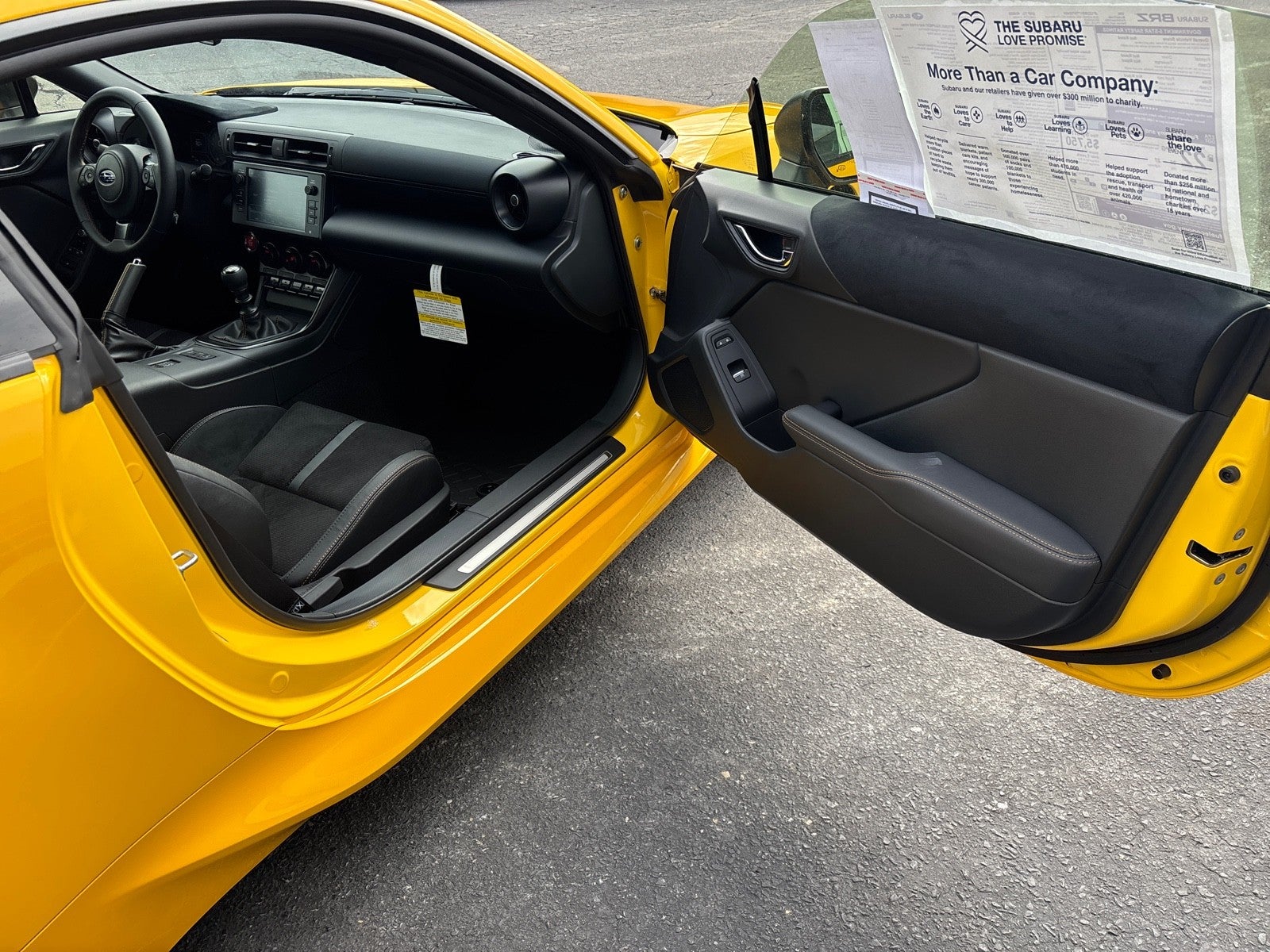 2026 Subaru BRZ Series. Yellow