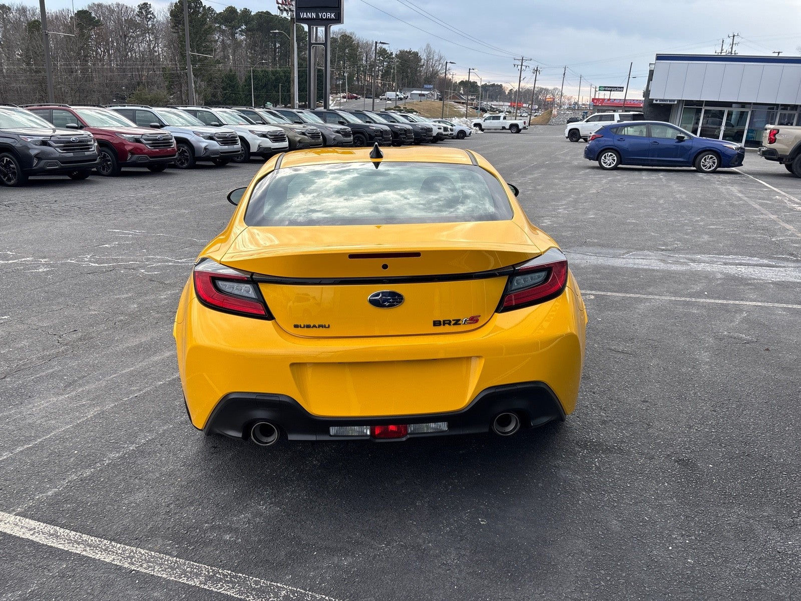2026 Subaru BRZ Series. Yellow