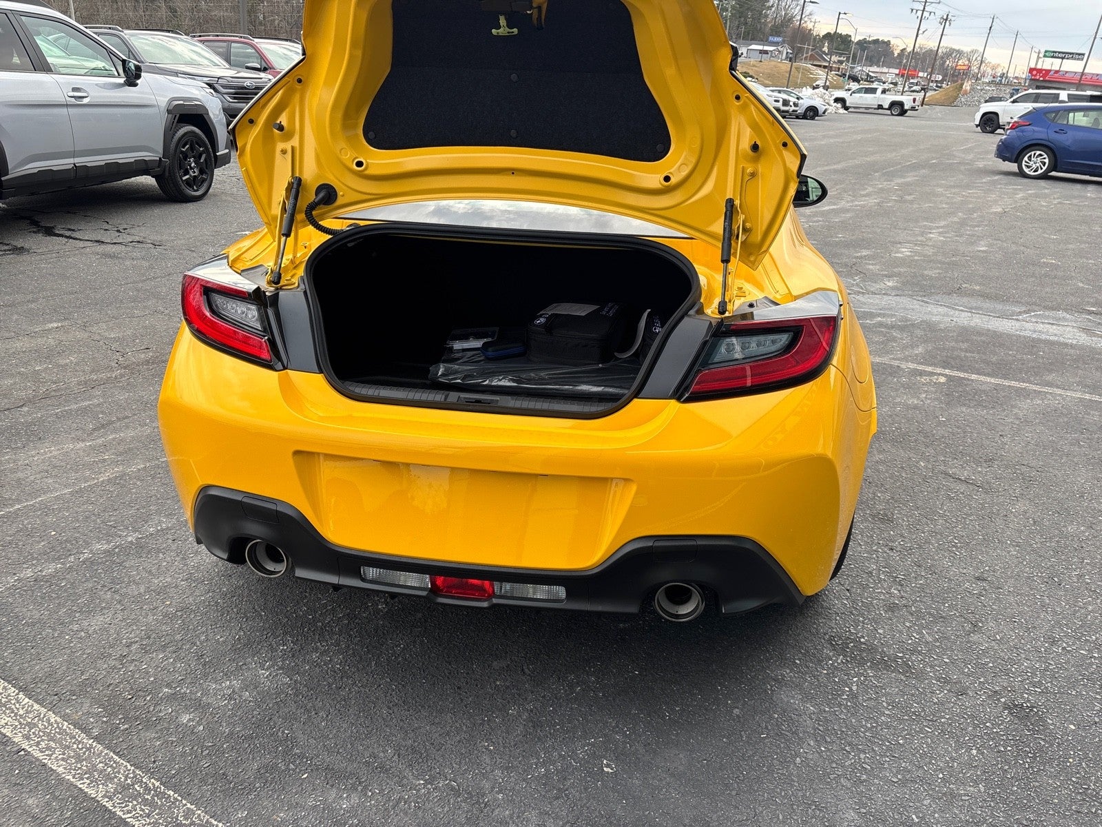 2026 Subaru BRZ Series. Yellow