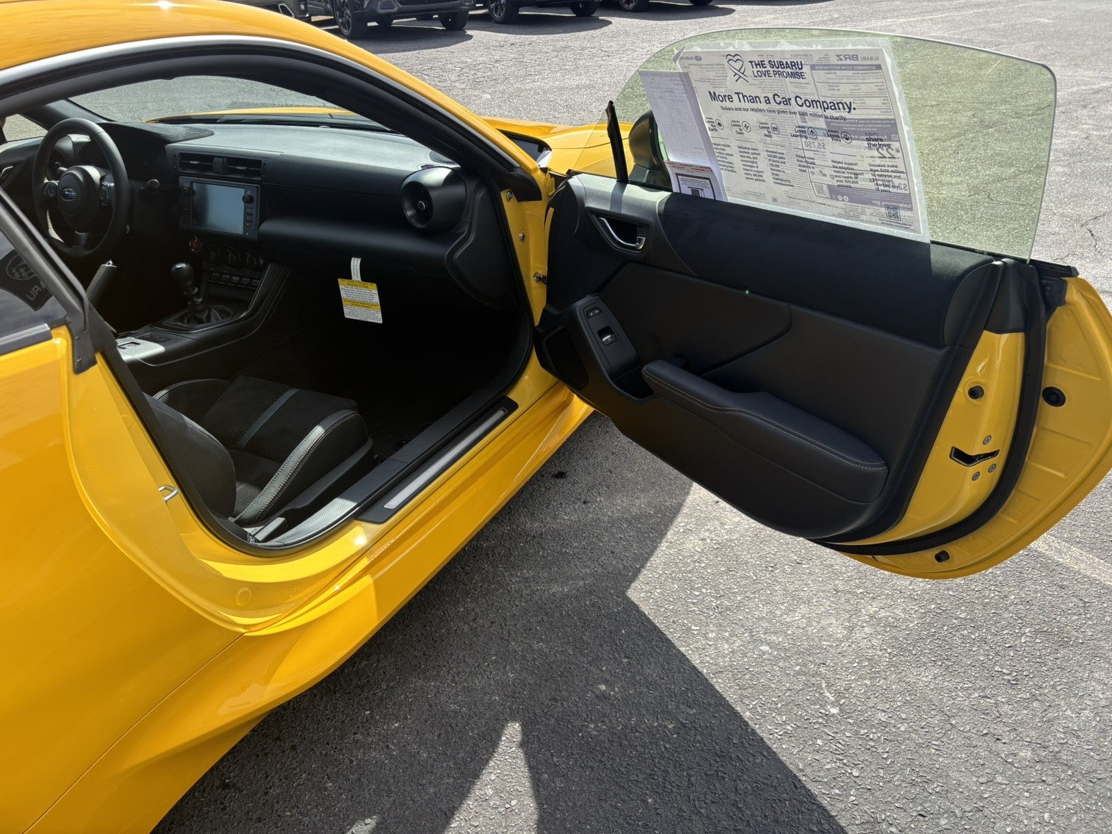 2026 Subaru BRZ Series. Yellow