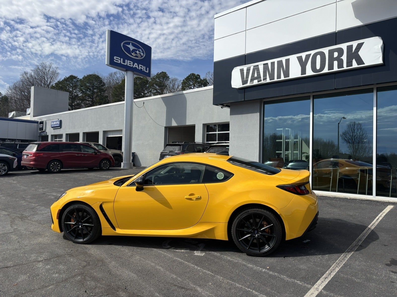 2026 Subaru BRZ Series. Yellow