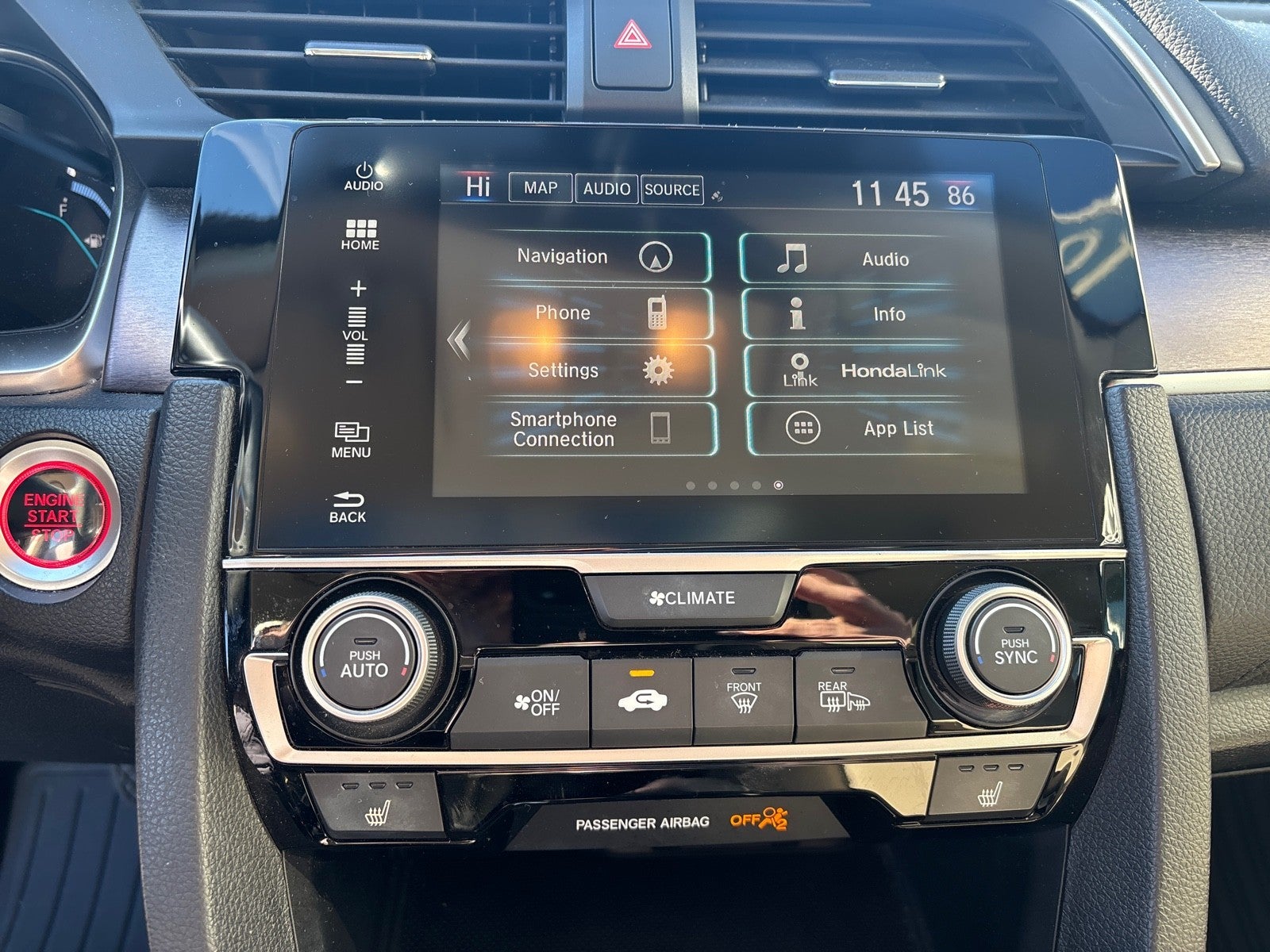 2018 Honda Civic Sedan Touring