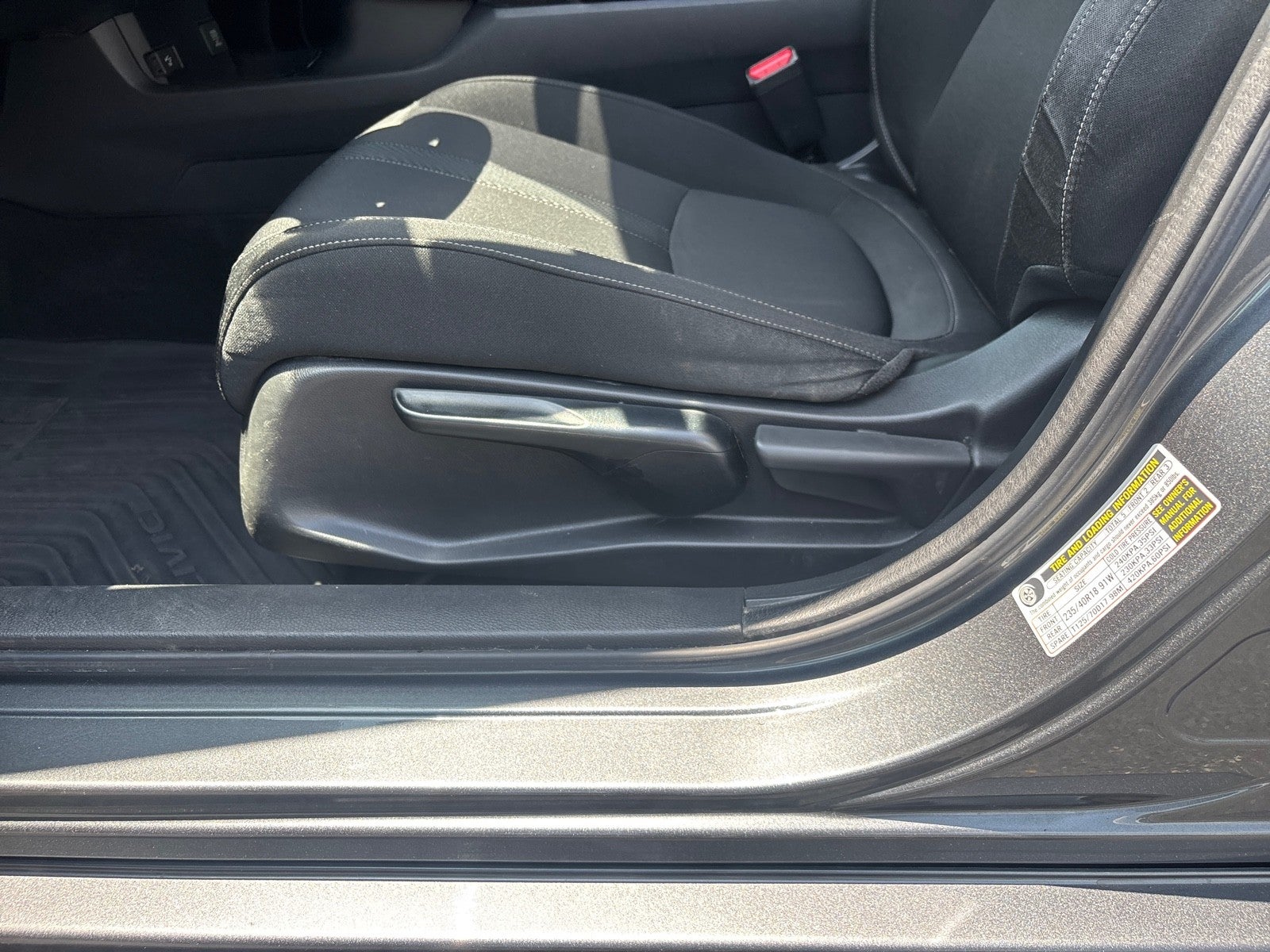2019 Honda Civic Hatchback Sport