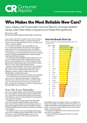 Who Makes the Most Reliable Cars | Vann York Subaru in Asheboro NC