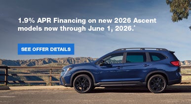 Ascent | Vann York Subaru in Asheboro NC