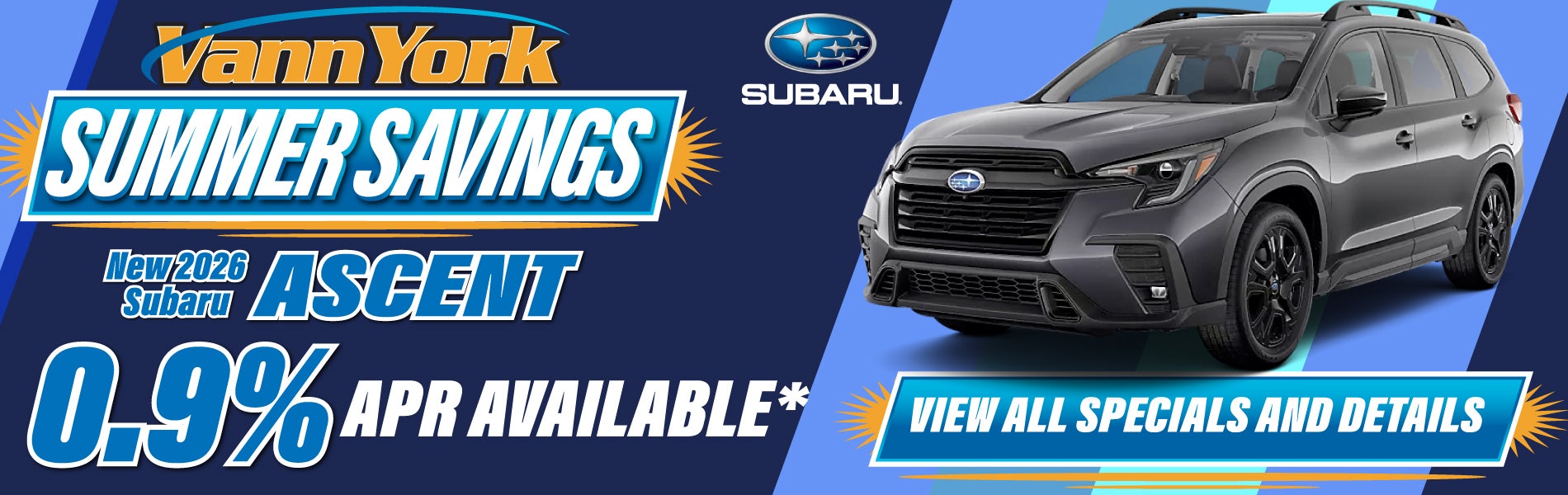 New 2026 Subaru Ascent