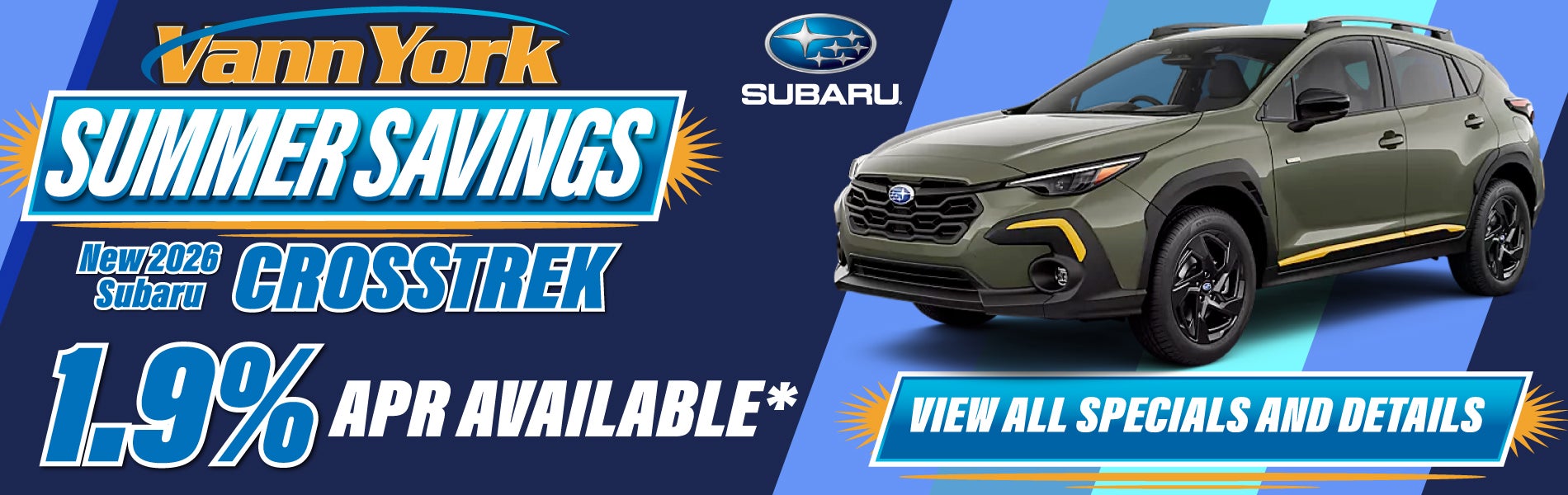 New 2026 Subaru Crosstrek