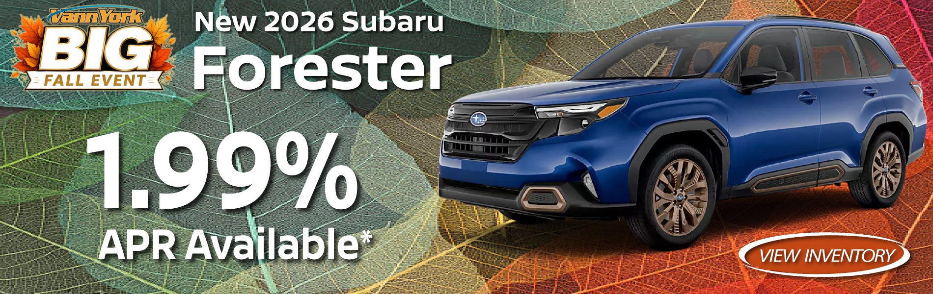 New 2026 Subaru Forester