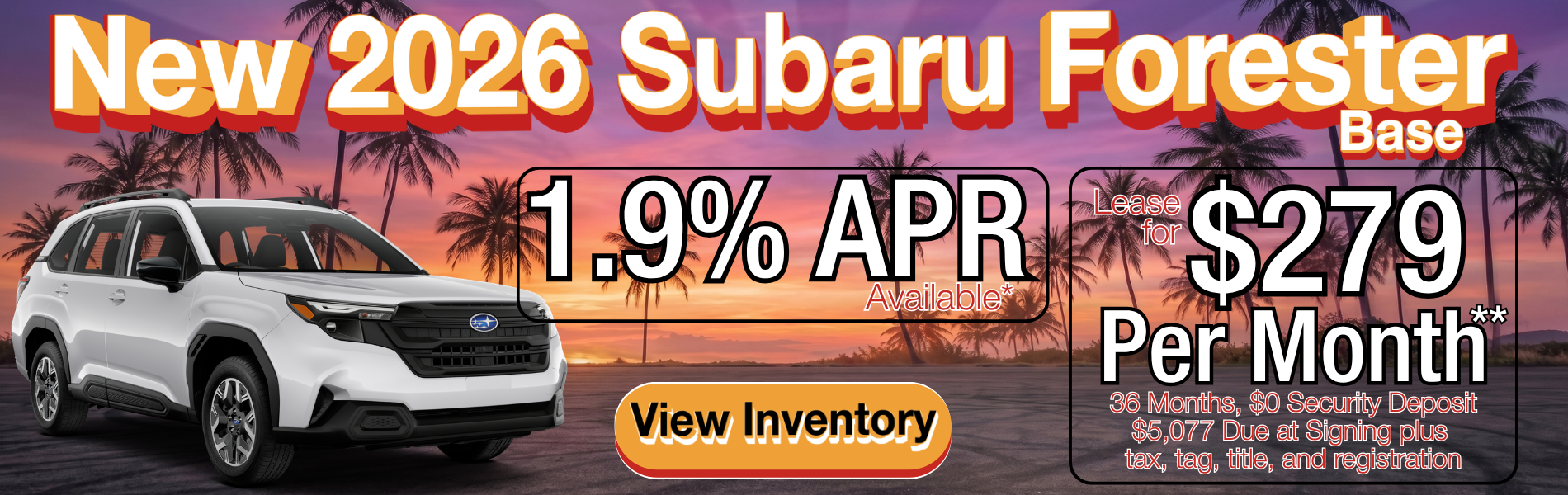 New 2026 Subaru Forester