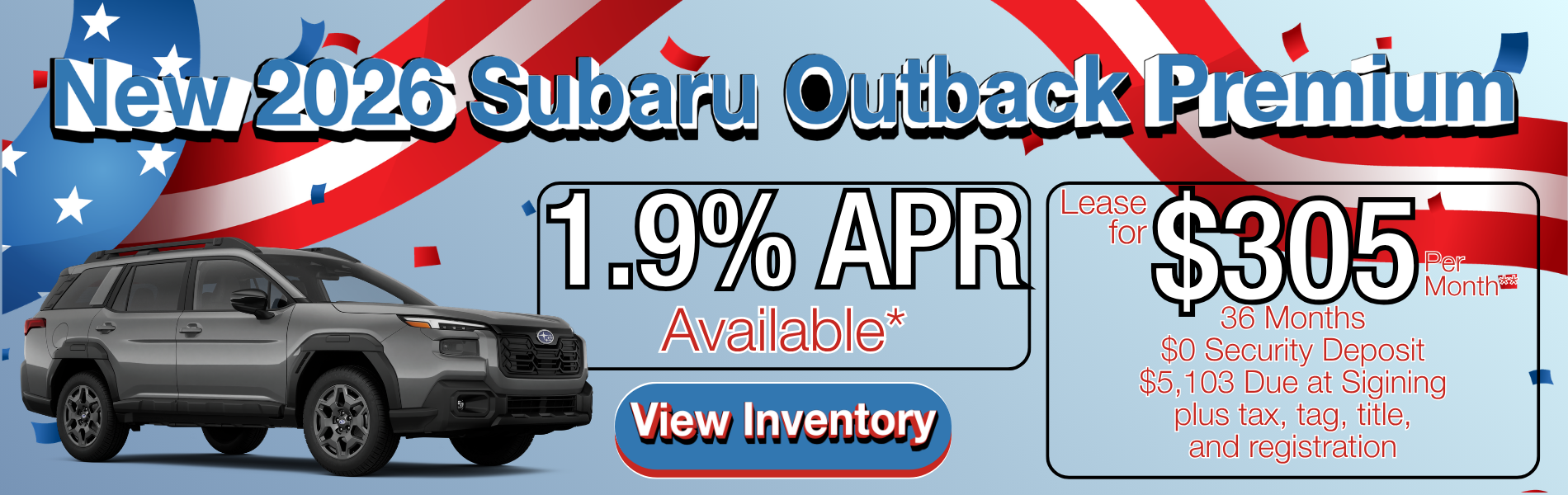 New 2026 Subaru Outback 