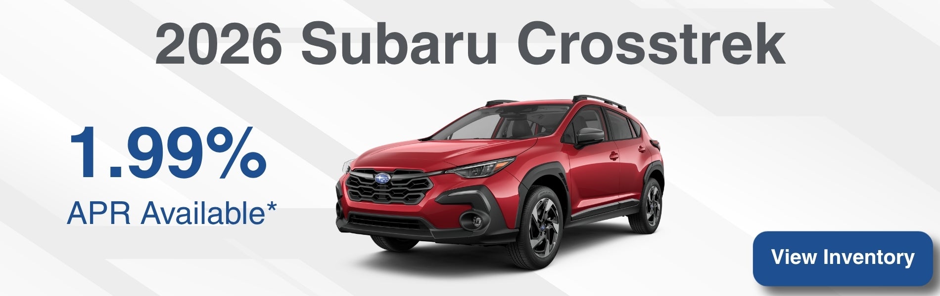 New 2026 Subaru Crosstrek Offer
