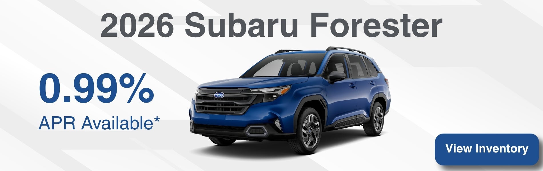 New 2026 Subaru Forester Offer