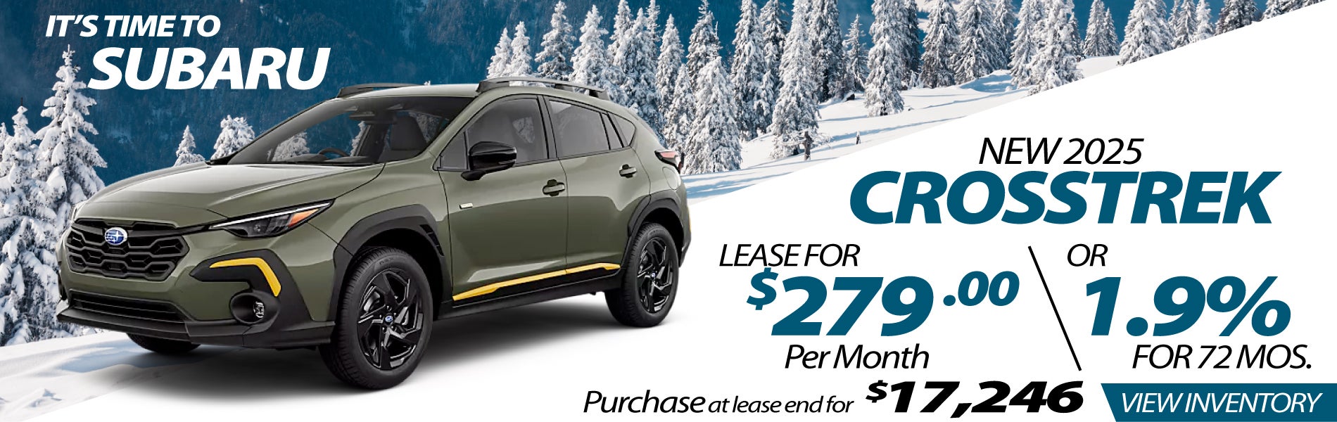 New 2025 Subaru Crosstrek 