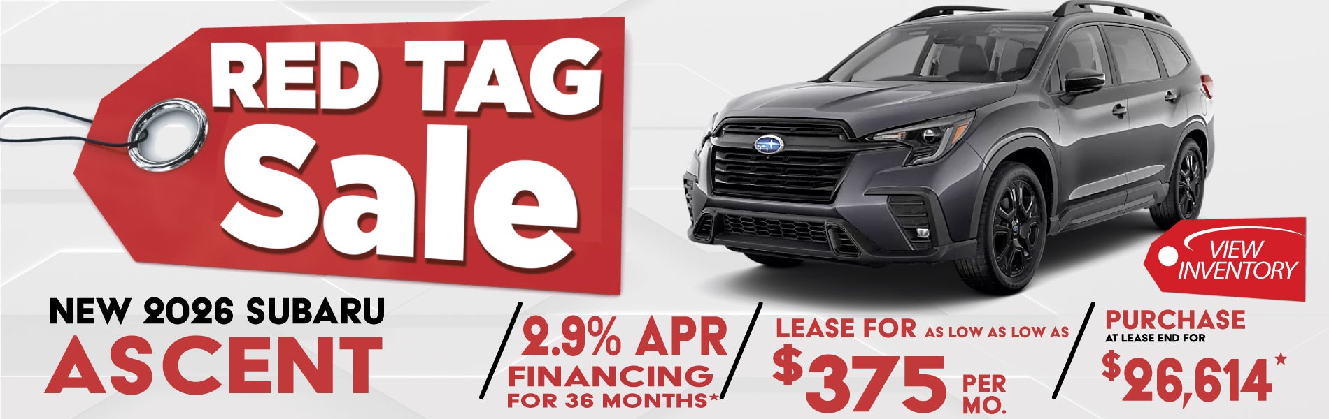 New 2025 Subaru Ascent