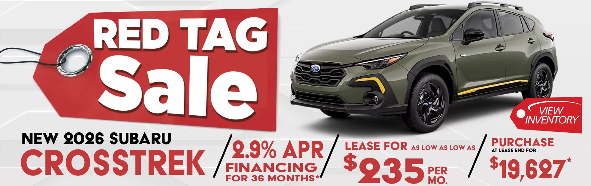 New 2026 Subaru Crosstrek 