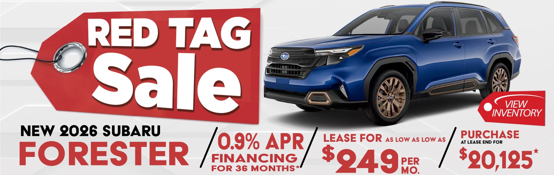 New 2026 Subaru Forester