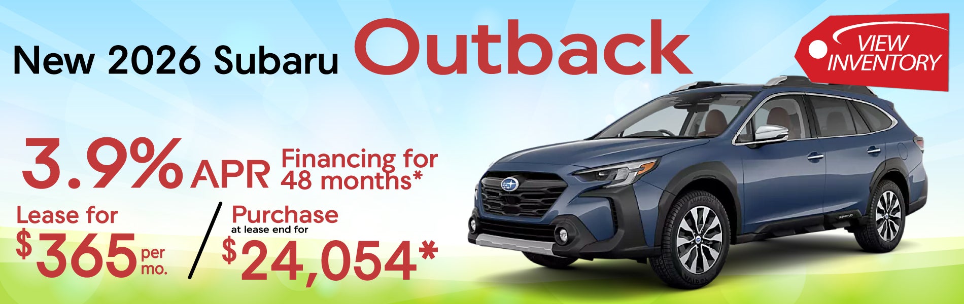 New 2026 Subaru Outback 