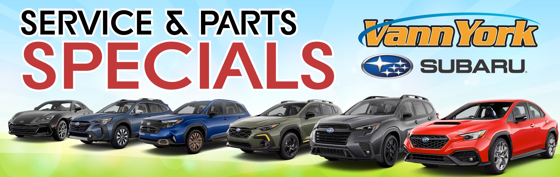 Service & Parts Specials