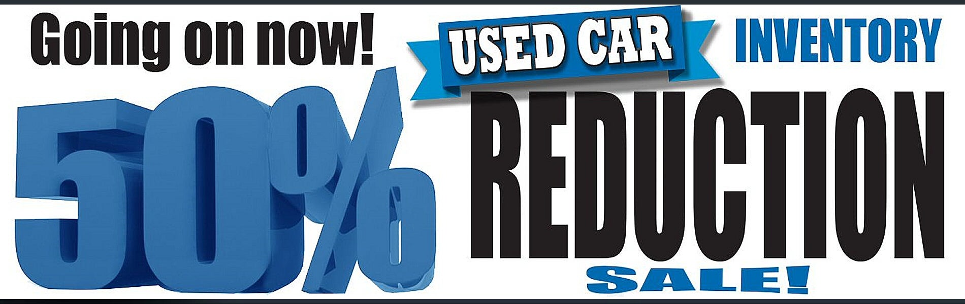Used Car Reduction Sale